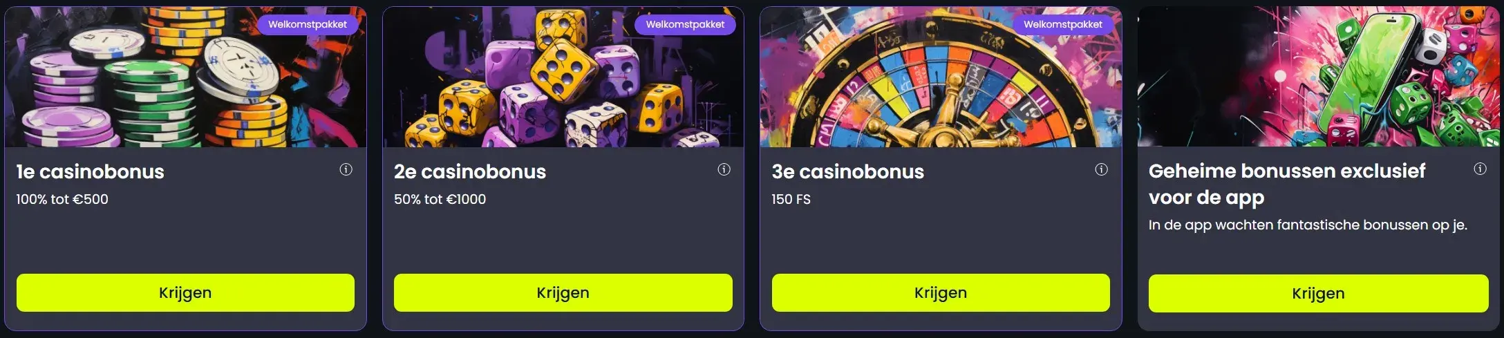 Bonussen en Promoties